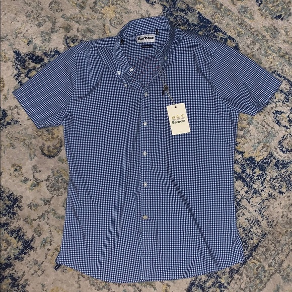Barbour Short Sleeve Tailored Button Down - Picture 2 of 4